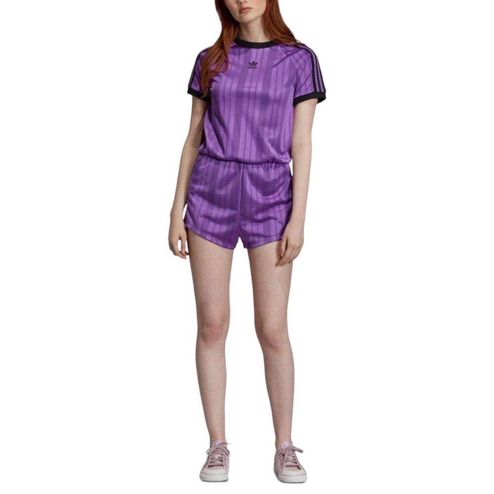 NWT Adidas Originals Purple Athletic Romper
